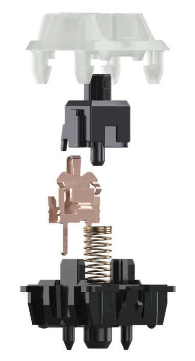 Cherry MX Black Clear-Top structure diagram