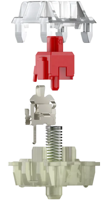 Cherry MX2A Red structure diagram