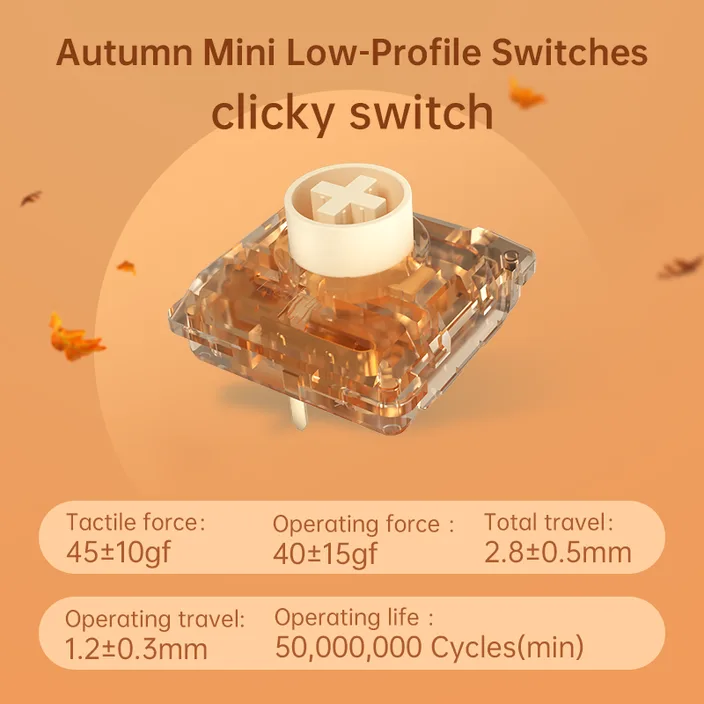 Autumn Mini Low Profile Switch image